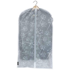 Domopak ® x1 White Leaf Suit Cover Bags For Clothing, Garments & Suits Perfect For Travel & Storage – 60 x 100cm