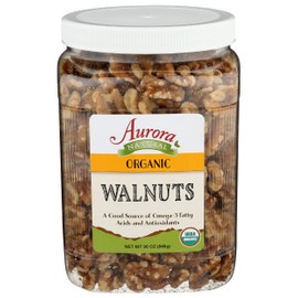 Aurora Products Organic Walnuts, 30 OZ