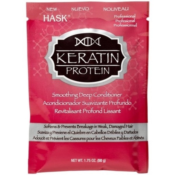 Hask Keratin Protein Deep Conditioning Hair Treatment 1.75 oz (Pack of 4)