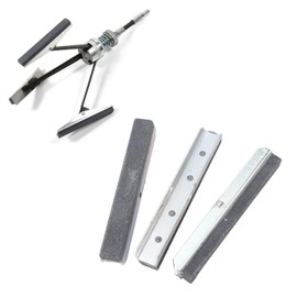 TKSE Cylinder Hone,3in Cylinder Hone Stone,3Pcs Engine Cylinder Hone Stone and 3 Arm Cylinder Honing Stones Tool,Efficient Operation Honing Stone with Screws for Engine Cylinder Hone