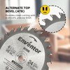 Enventor 3 Pack 4-1/2 Inch (115mm) Mini Circular Saw Blades