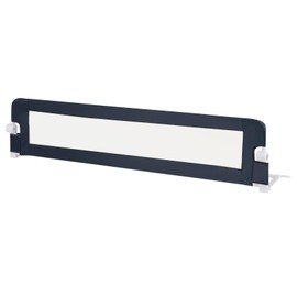 HONEY JOY Bed Rail for Toddlers, Extra Long, Foldable Portable Swing Down Safety Bed Guard Rail, Toddler Bed Rails for Crib, King Queen Full Twin Size Bed Mattress (Gray, 1 Pack, 71 Inch)