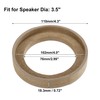 QUARKZMAN Universal 3.5 Inch Speaker Subwoofer Mounting Spacer Rings Pack