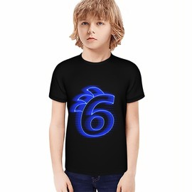 Nuovovoi Sonic Birthday Shirt for 4 5 6 7 14 Year Old Boy