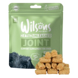 WILSONS - Dog Joint Supplements, Natural Dog Supplements with Chicken, Collagen Boost, Delicious and Grain Free, Suitable for 4 Months + (180g)