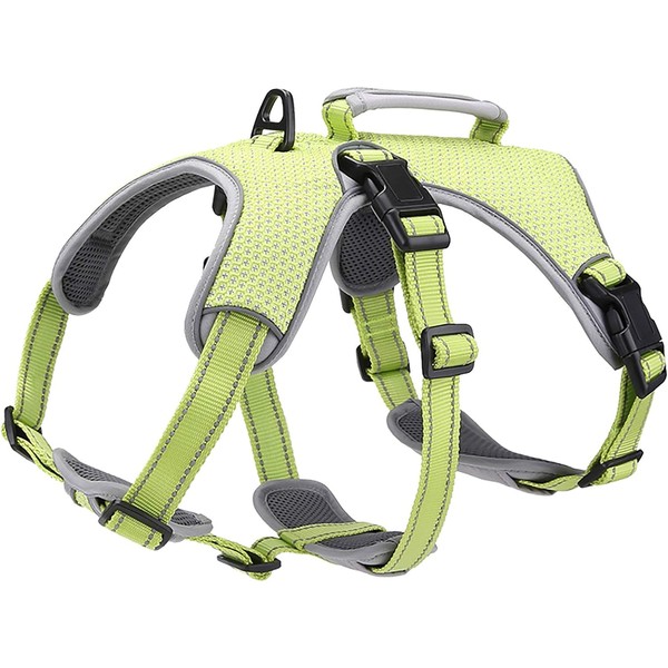 BELPRO Multipurpose Dog Harness, Escape-Proof, No Pull, Reflective, Adjustable Vest