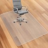 BesWin Large Office Chair Mat for Hardwood Floor, 45"x53" Clear