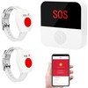 WiFi Caregiver Call Button System Smart App Alert Emergency Call
