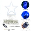 Christmas Decorations Outdoor Lights,11.5 ft 317 LED Star Christmas Tree