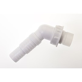 MaKe PRO072 Replacement Washing Machine Trap Nozzle,White,40mm