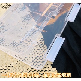 (Ready Stock)Transparent Press On Dress Fake Nail Holder Display Storage