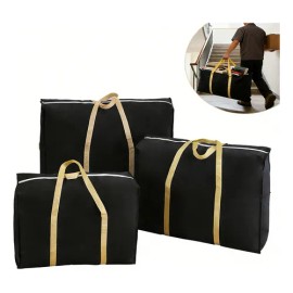 3 Bolsas De Tela Almacenamiento Para Guardar Edredones Ropa