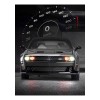 Dodge Challenger Hellcat Metal Escala 1:32 Luz Y Sonido Base.