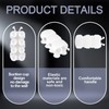 BEIQIYA 3pcs Silicone Shower Head Holder, No-Drilling Removable Suction Cup