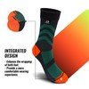 LEAKDRY Waterproof Socks - COOLMAX FX 3-layer Breathable Design Durable