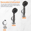 uxcell Shower Head Holder, Suction Cup Shower Head Holder, Handheld