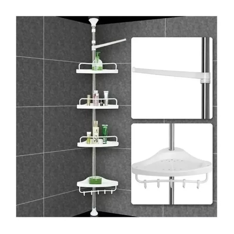 Molin Dollins Esquinero Para Baño Organizador Ducha Regadera + Regalo