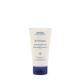 Aveda Brilliant Universal Styling Creme | Defines Texture | Seals in Moisture | Adds Shine | for Medium to Thick Curly & Coily Hair Types | Jasmine, Rose, Clove Aroma |5 Fl Oz