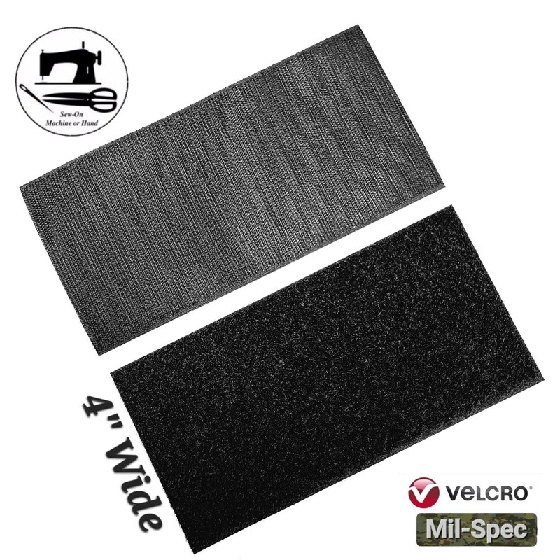 VELCRO 4" Wide x 8" (Inch) VELCRO® Brand Mil-Spec Sew-On