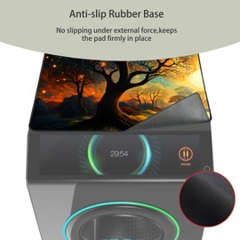 2 Pcs Washer And Dryer Covers For The Top 25.6 * 23.6 Inchesdryer Top Protector Mat Anti-Slip Washing Machine Cover Fits Most Washers And Dryers (scenery3)