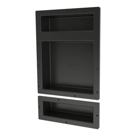 Tile Redi USA RNT1620DU-6 Shower Niche, 26" H X 16" W, Black