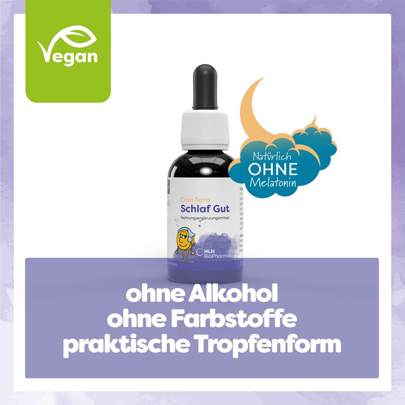 Casa Sana Sleep Gut, 30 ml, for a restful sleep