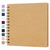 Scrapbook Album 7x7 Inches 40 Pages Hardcover Kraft Paper Photo