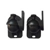 1 Pair Speaker Wall Mount Bracket ABS Plastic Holder Shelf
