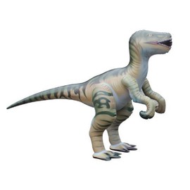 30H x 14W x 51L Inflatable Velociraptor,Large Inflatable Dinosaurs Animals Toys for indoor and Outdoor Play by Jet Creations