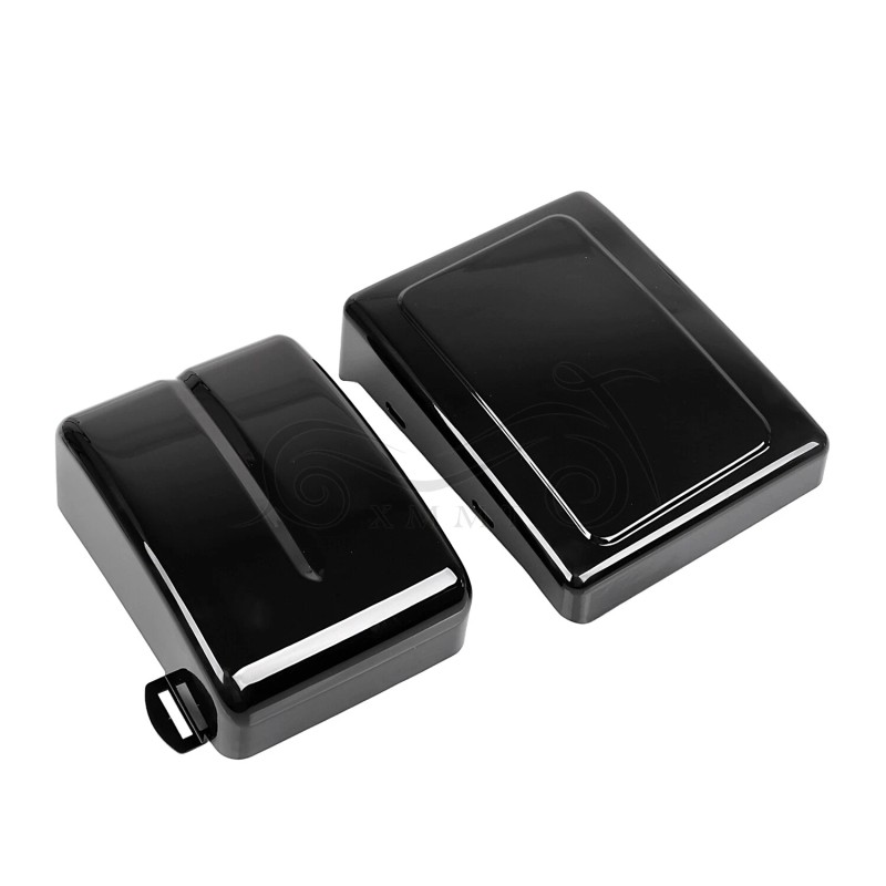 Unbranded Battery Side Covers For Harley Dyna Fat Street Bob
