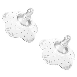 Finever Nipple Shield Premium Contact Nippleshield for Breastfeeding with Latch Difficulties or Flat or Inverted Nipples Non-Toxic