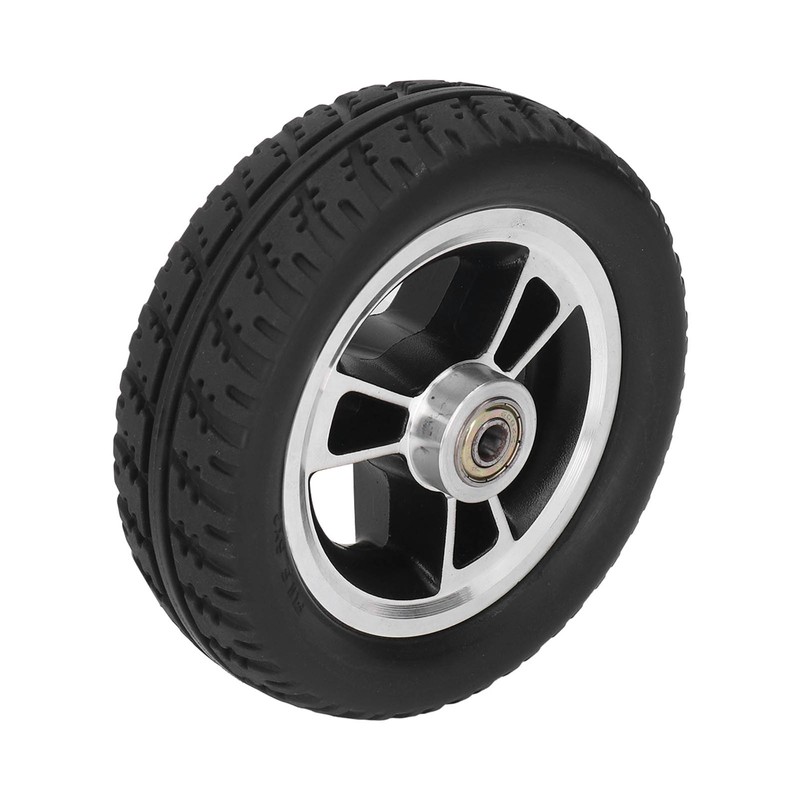 6in Wheelchair Wheel Light Sturdy Aluminum Alloy Hub Quiet Anti