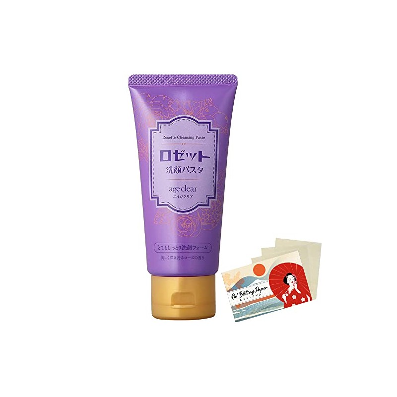 Rosette Face Wash Age Clear Cleansing Pasta AG 120g -