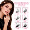 CATMEYE 580 Pieces Individual Eyelashes, 30D 40D 50D 60D 80D