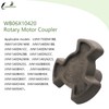 WB06X10420 Turntable Motor Coupler Compatible with GE Kenmore Hotpoint Microwaves