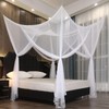 Anmas Box Mosquito Net Bed Canopy for Double Bed -