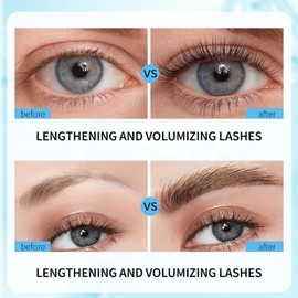 12ml Eyelash Growth Serum,All Natural Eyelash Enhancer Serum,Eye/lash & Eyebrow Enhancer Ser/um,Lash Eye Lotion to Growth Longer, Fuller, Stronger,Lash&Brow Oil Applicator,Portable Eye/lash&Brow Oil