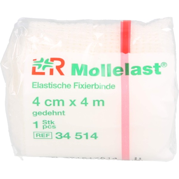 Lohmann & Rauscher Mollelast Elastische Fixierbinde 4 cm x 4 m, 1 St. Binde