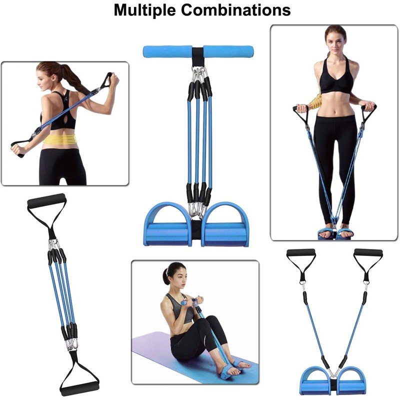 Foot Stirrup Puller, Sit Up Exercise Equipment Abdominal Abs Workout,