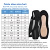 IJONDA Zapatillas de Punta de Ballet Dance para Mujer Pointe