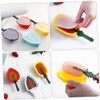 COLLBATH 3Pcs Fruit Shape Ice Molds Popsicle Maker with Lid