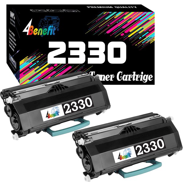 Dell (Set of 2) 4Benefit Compatible 2350dn 2350 2330 Toner