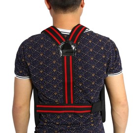 Leapiture Karate Chest Protector Lightweight Karate Waistcoat Karate Chest Guard for Martial Arts Training, Karate Vest for Adults Children(L)