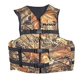 Flowt Fishing Angler Life Vest - USCG Approved Type III PFD
