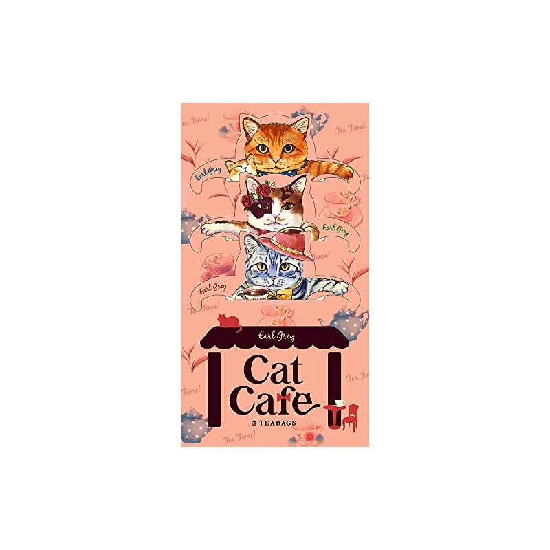 Japan Green Tea Center Cat Cafe Earl Grey Tea Bags