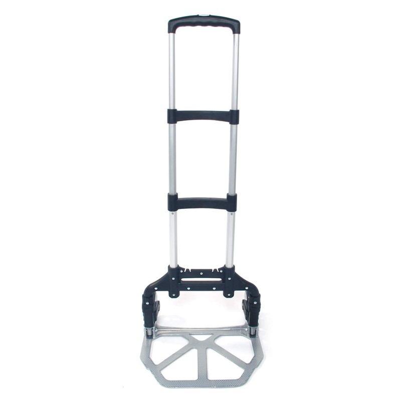 Portable Aluminium Folding Hand Truck with Telescoping Handle and Bungee