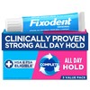 Fixodent Complete Original Denture Adhesive Cream, 2.4 oz, 3 Pack