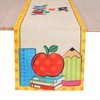 YKYUASD Back to School Table Runner Ruler Table Cloth First