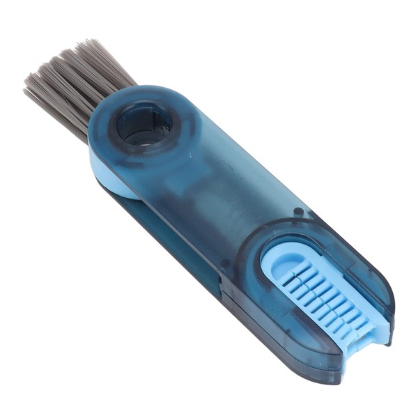 Mumusuki 3-in-1 Bottle Lid Brush, Multifunctional Grout Cleaning Brush, Stainless