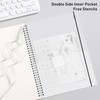 RETTACY Dotted Notebook, A5, Bullet Dot Journal, Lightweight Pad for